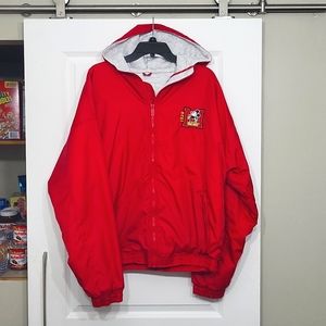REVERSIBLE DISNEY STORE JACKET. MICKEY MOUSE. SIZE XXL